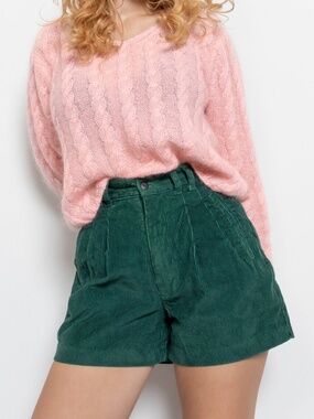 Vintage 90s Pastel Pink Mohair Blend Sweater | Soft Fuzzy Boxy Knit Jumper